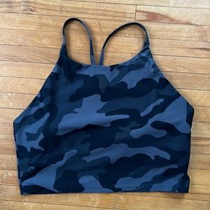 Old Navy - PowerSoft Light Support Active Tank - Black Camo - Size XL